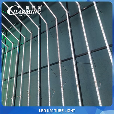 تصميم الكابلات U20 LED قطاع الضوء المقاوم للماء لواجهة المبنى في الهواء الطلق